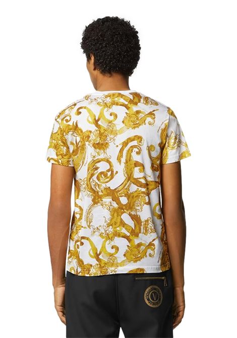 Versace Jeans CoutureT-shirt con stampa Barocco VERSACE JEANS COUTURE | T-shirt | 76GAH6S0 JS287G03